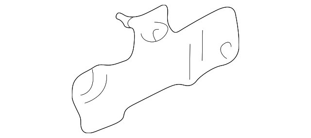 6356168D00 Деталь REINFORCEMENT, LEFT