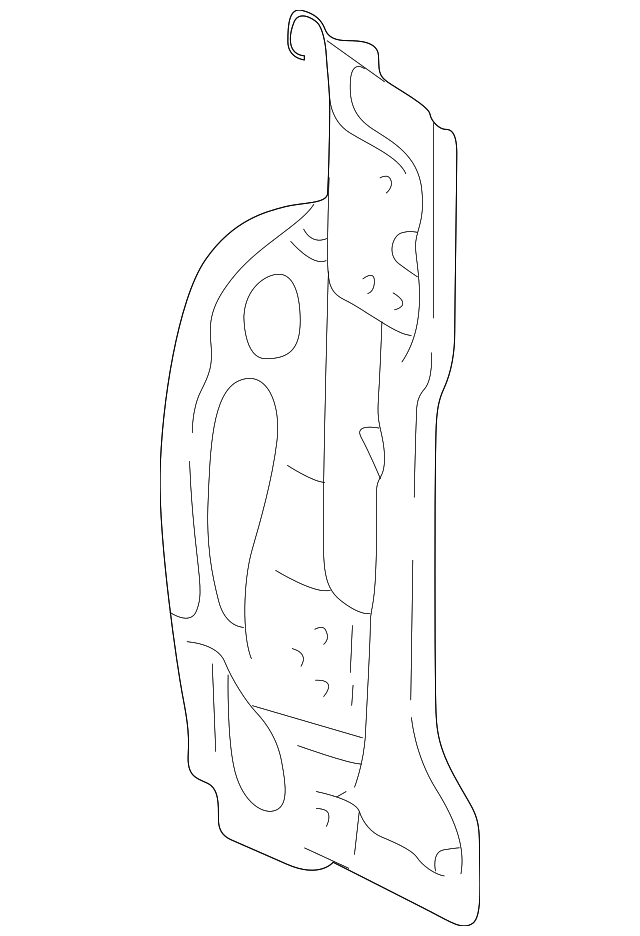 6423168D00 Деталь REAR PILLAR, RIGHT