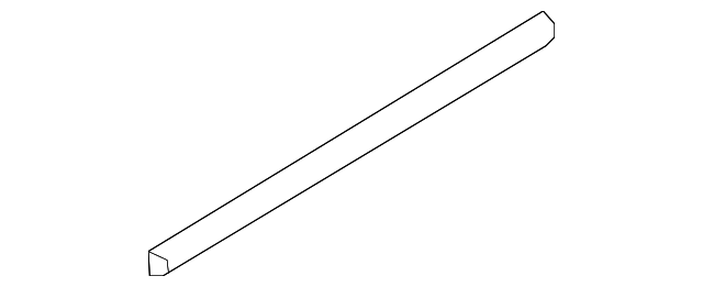 82835-1AA1A BELT W'STRIP, LEFT
