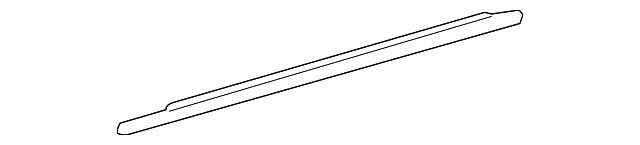 75720-0E020 BELT MOLDING, LEFT