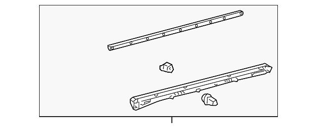 75735-0E010 LOWER DOOR TRIM, RIGHT