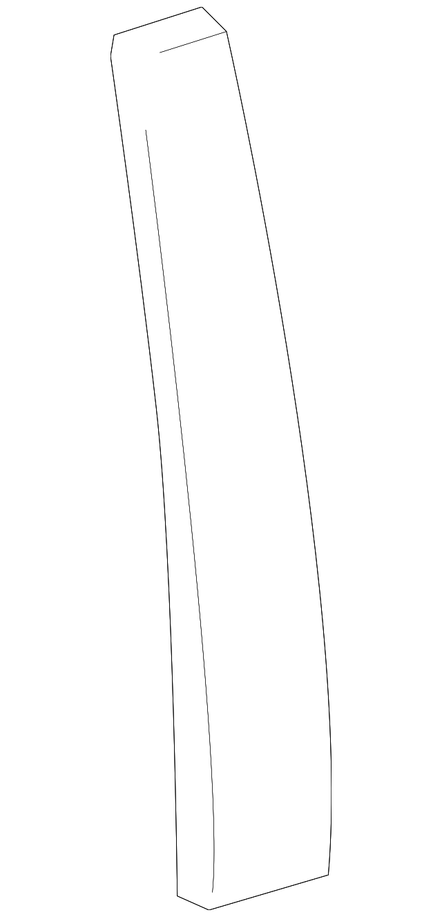 75756-0E020 APPLIQUE PANEL, LEFT