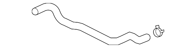 25411-2P800 Деталь UPPER HOSE