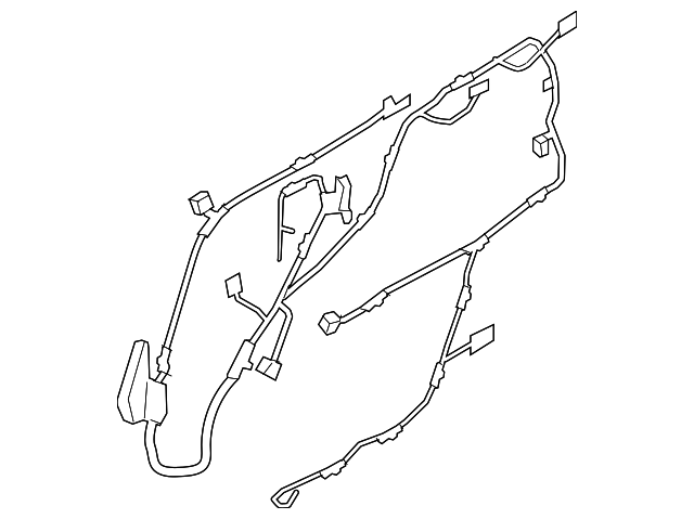 61-12-9-352-575 Деталь HARNESS, RIGHT