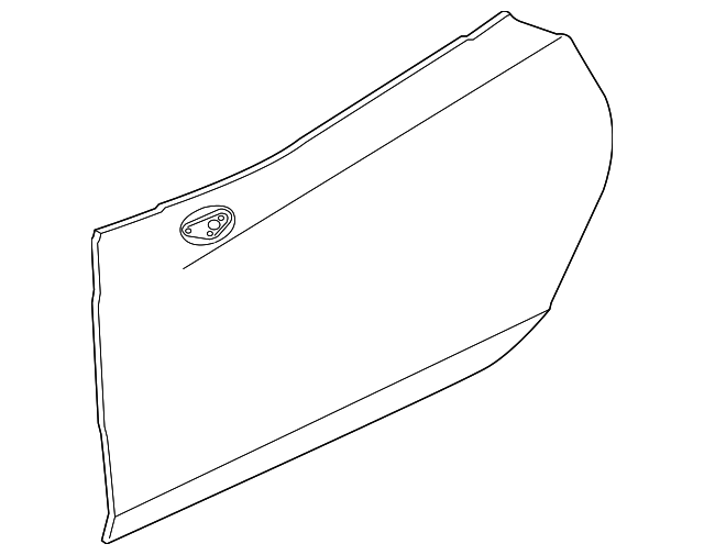 23462076 DOOR SHELL, LEFT