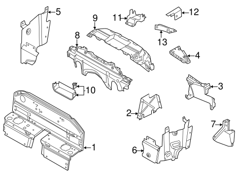 R8 INTERIOR TRIM - REAR BODY 2
