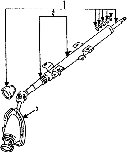 Colt SHAFT & INTERNAL COMPONENTS