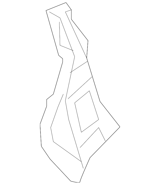 76660-3TA0A Деталь PILLAR REINF, RIGHT