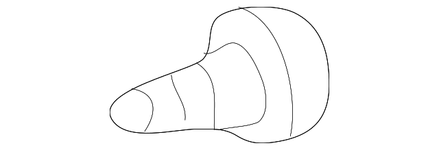 90467-07043-C0 REAR SEAL CLIP, LEFT