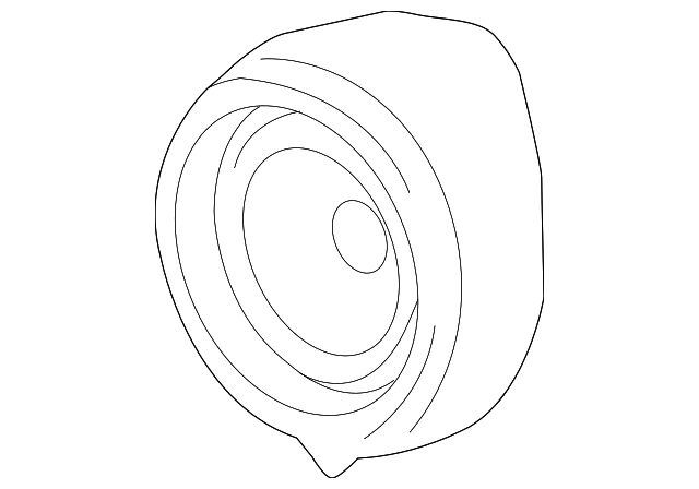 13350328 Деталь FRONT DR SPEAKER, RIGHT