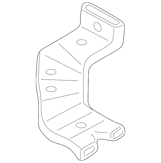 64-22-8-125-971 Деталь FLOOR DUCT, LEFT