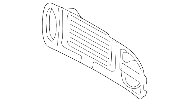 64-22-8-364-036 Деталь AIR GRILLE, RIGHT