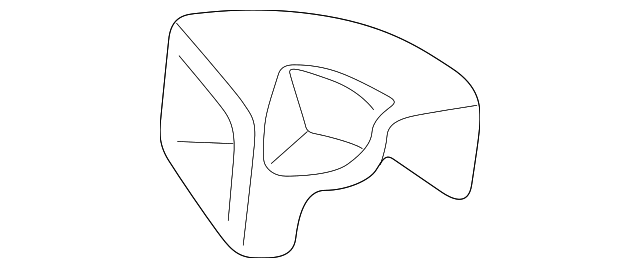 64-11-8-368-032 Деталь LOWER DUCT, RIGHT