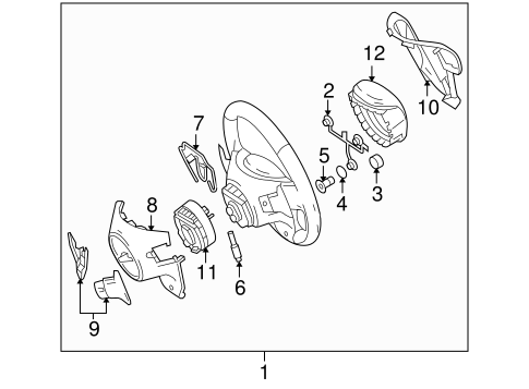 Fortwo STEERING WHEEL & TRIM