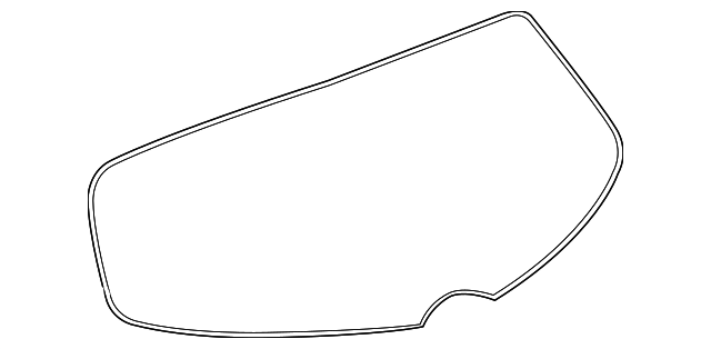 23444251 Деталь LIFT GATE GLASS
