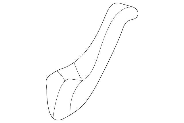 14024048 Деталь BUMPER BRACKET BRACKET, RIGHT