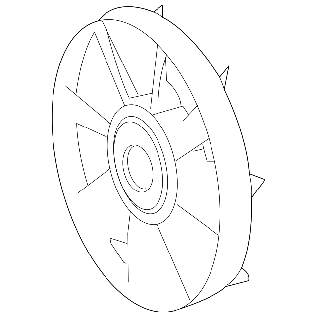 68012413AA FAN BLADE