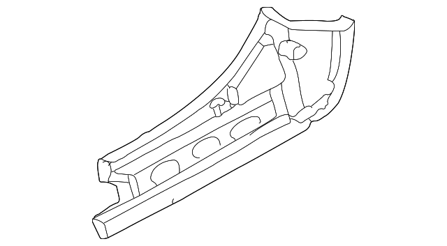 4888935AD Деталь REINFORCEMENT, LEFT