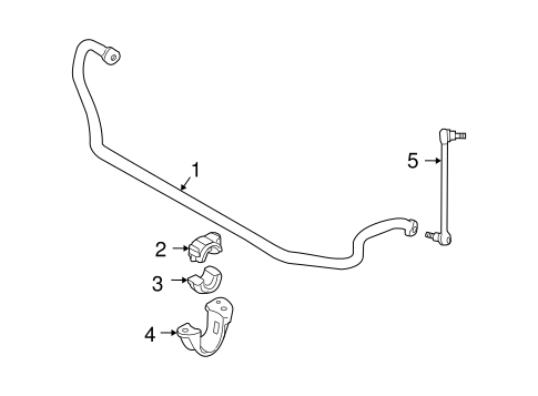 M3 STABILIZER BAR & COMPONENTS 2
