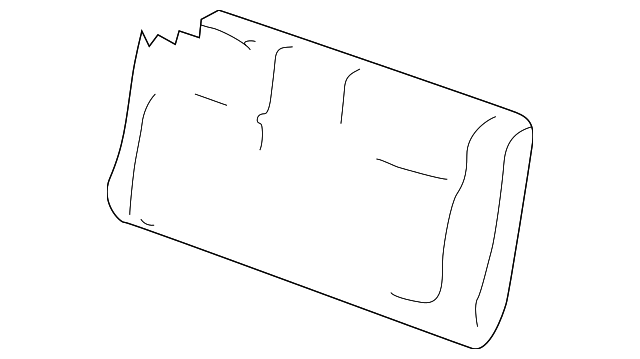 89470-38200-GDN Деталь SEAT BACK COVER, RIGHT