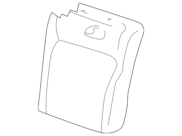 89370-38200-GDN Деталь SEAT BACK COVER, LEFT