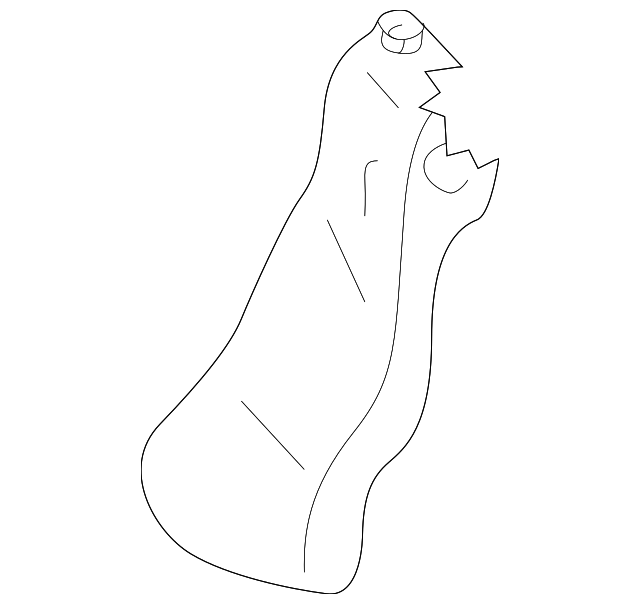 89570-38200-GDN Деталь SEAT BACK COVER, LEFT
