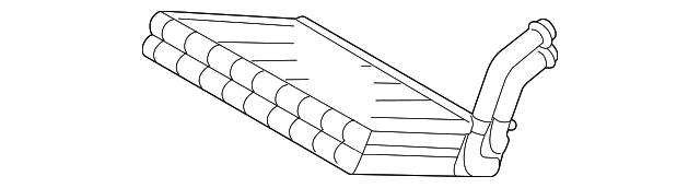 7801A843 Деталь EVAPORATOR CORE