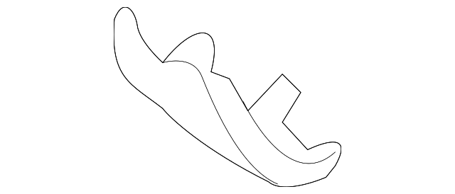 63442-35020 Деталь END SUPPORT PROTECTOR, LEFT