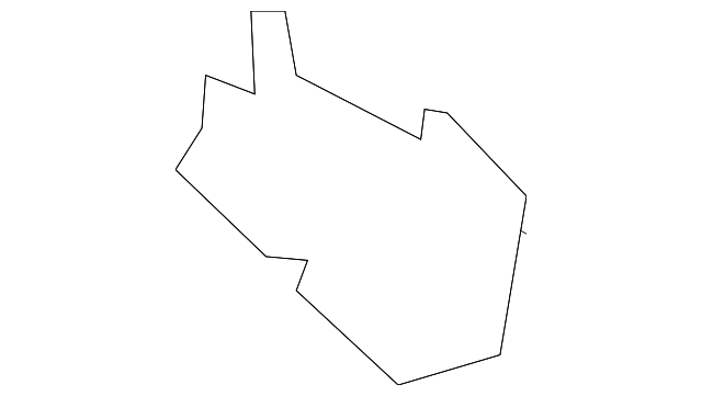63443-35010 Деталь END SUPPORT FRONT SUPPORT, RIGHT