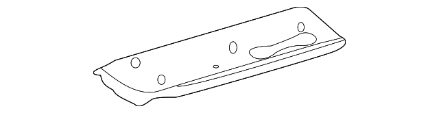 63487-35020 Деталь END SUPPORT INSULATOR, LEFT