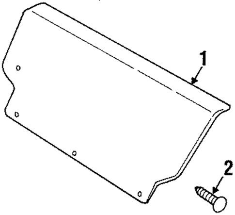 M30 INTERIOR TRIM - TRUNK