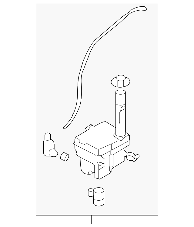 98610-2G500-DS Деталь RESERVOIR ASSY
