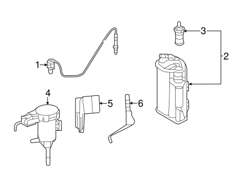 E350 EMISSION COMPONENTS 3