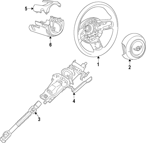 Cooper STEERING COLUMN