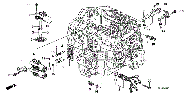 TSX SEDAN AT SOLENOID