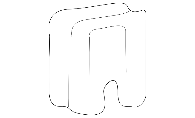 88813-38000-OH Деталь ANCHOR COVER, LEFT