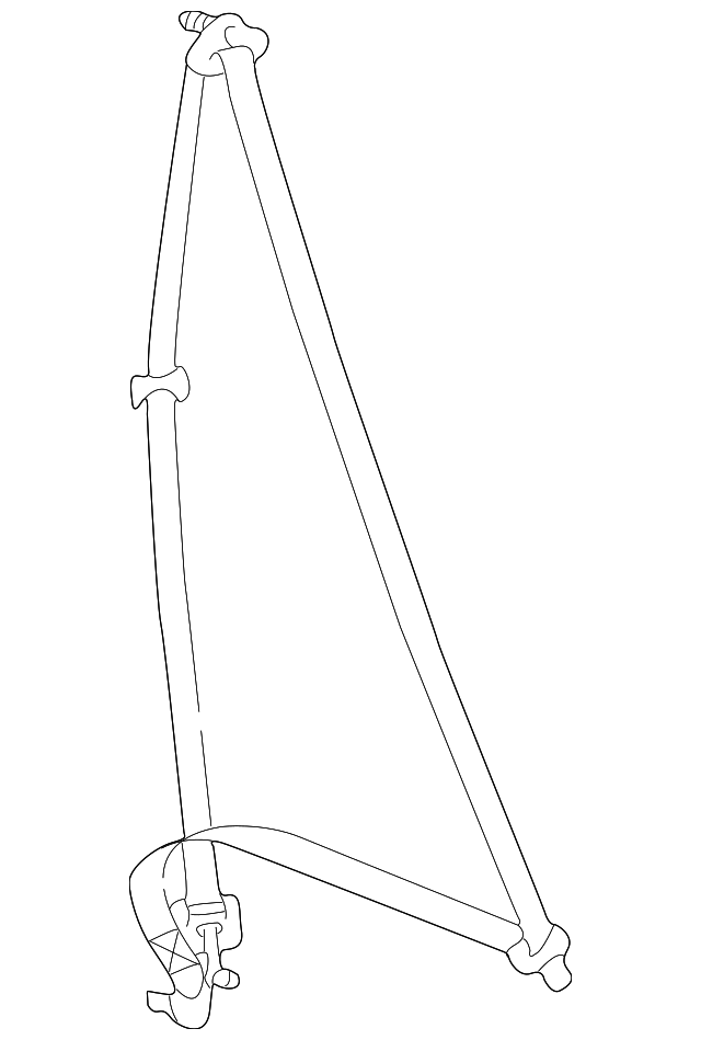 88880-2D501-OH Деталь BELT & RETRACTOR, RIGHT