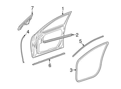 S350 DOOR & COMPONENTS
