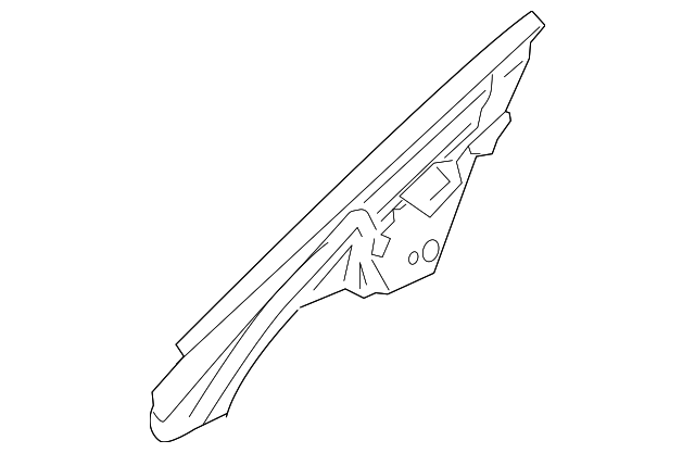 221-811-01-98 Деталь CORNER SHIELD, LEFT