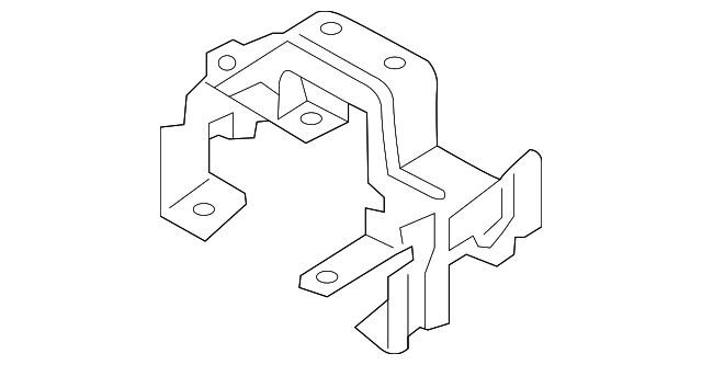 84630-3R100 Деталь FLOOR CONSOLE MOUNT BRACKET