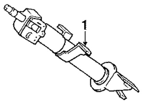 Shadow STEERING COLUMN ASSEMBLY 2