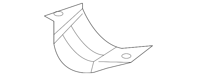 44652AB42A Деталь MUFFLER SHIELD