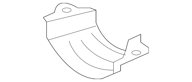 44652AB43A Деталь MUFFLER SHIELD