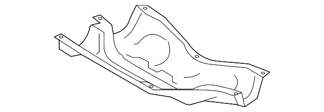 44651AE47A Деталь CONVERTER SHIELD