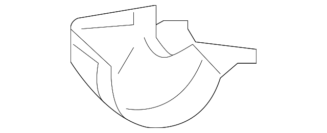 44651AE66A Деталь CONVERTER SHIELD, RIGHT