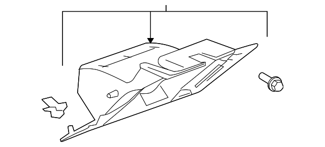 15250828 GLOVE BOX ASSY