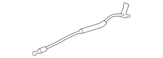 92204255 LOCK CABLE, LEFT