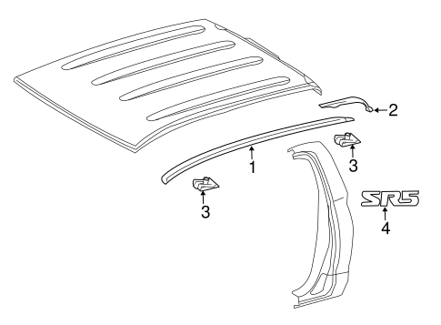 Tundra EXTERIOR TRIM - CAB