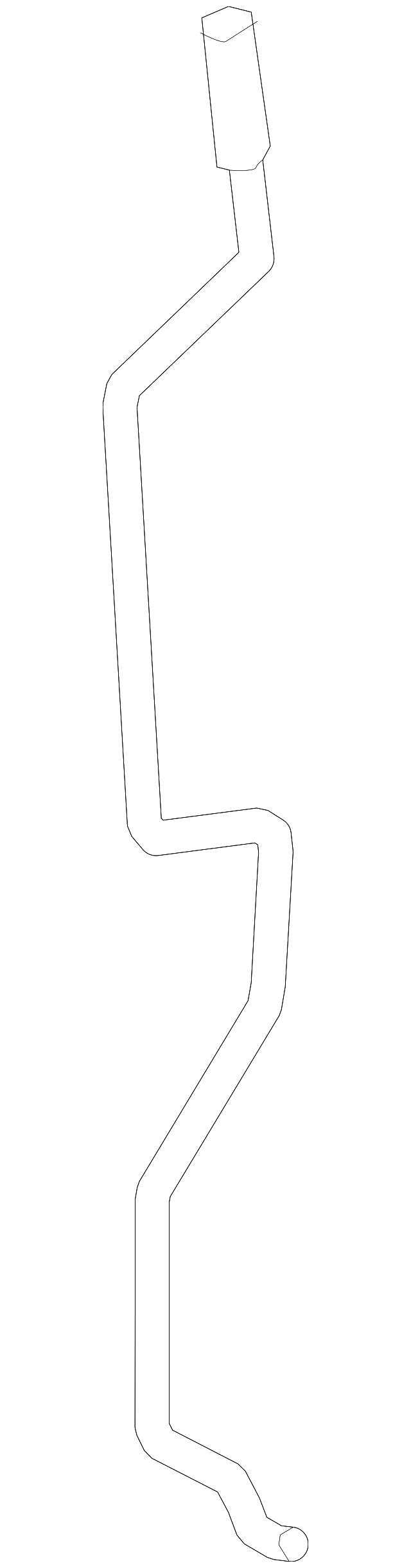 51-21-7-290-867 LOCK ROD, LEFT