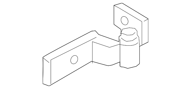 51-00-4-820-138 LOWER HINGE, RIGHT